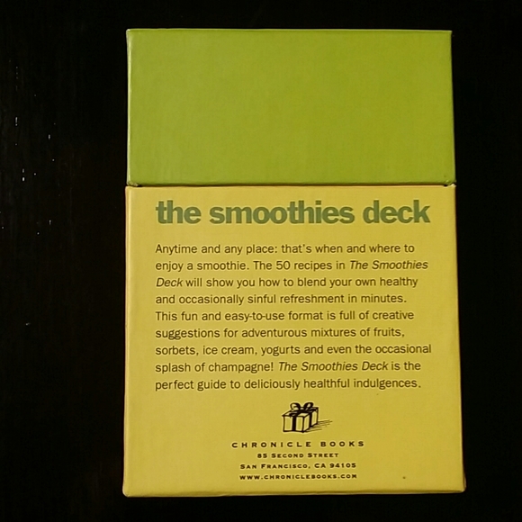 Smoothies Recipe Cards - 50 Recipes - Picture 2 of 6